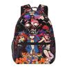 Tengen Toppa Gurren Lagann Printed Japanese Anime Student Backpack School Bag Travel Daypack for Boys Girls Bookbag Shoulder Bag