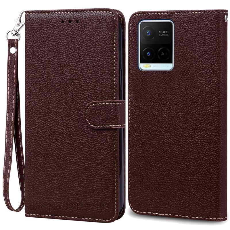 For Vivo Y21 2021 Y21S Deksel Lommebok Flipdeksel For Vivo Y33S Y33T Y32 Y21T Y21E Y21A Y21G VivoY21 Silikondeksel Coque Fundas Etui