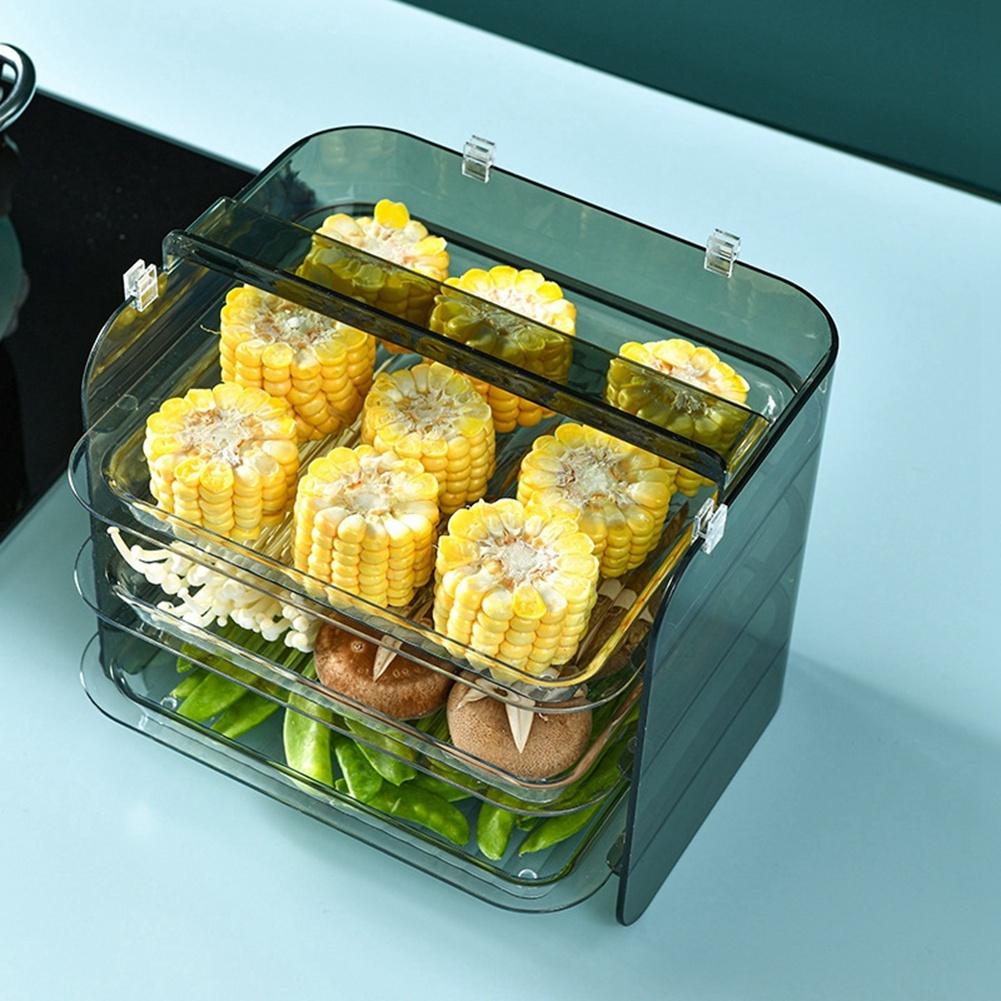 Multi Layer Dish Preparation Creative Net Red Tray Dish Wall Hanging Kitchen Multi Layer Hot Pot Dish