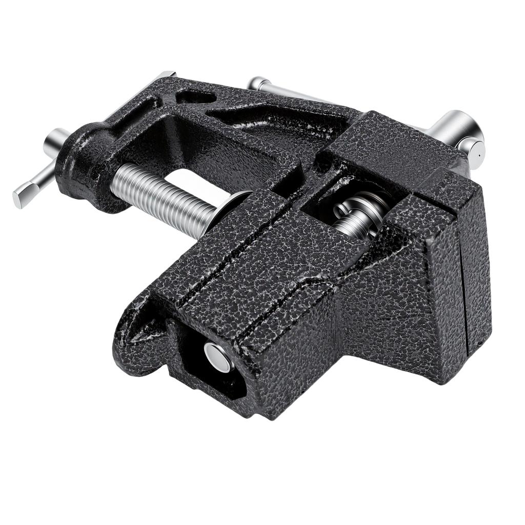 Table Clamp Small Bench Vice Fits Any Table Edge for Club Regripping Jewelry Hobby Model Making Drilling Carving