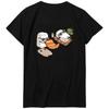 2026 Summer Clothes Funny Cartoon Sushi Printed Short Sleeved Men Tshirt Casual ONeck Harajuku Streetwear Men Women Tshirt Tops