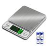 Kitchen Scale Digital Food Scale 3000g 0.1g LCD Display Mini Food Scale for Baking Cooking Silver
