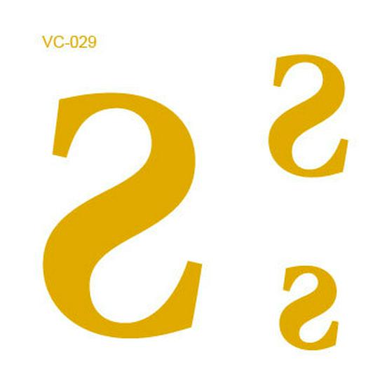 Waterproof Metallic Sports & Party Letter and Number Tattoo Stickers