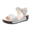 Sandals women's summer wear soft-soled wedges comfortable non-slip versatile beach shoes cool slippers