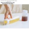 New 280ml 380ml Squeeze Sauce Bottle Large Capacity Plastic Squeeze Bottles Clear Salad Dressing Bottle Ketchup