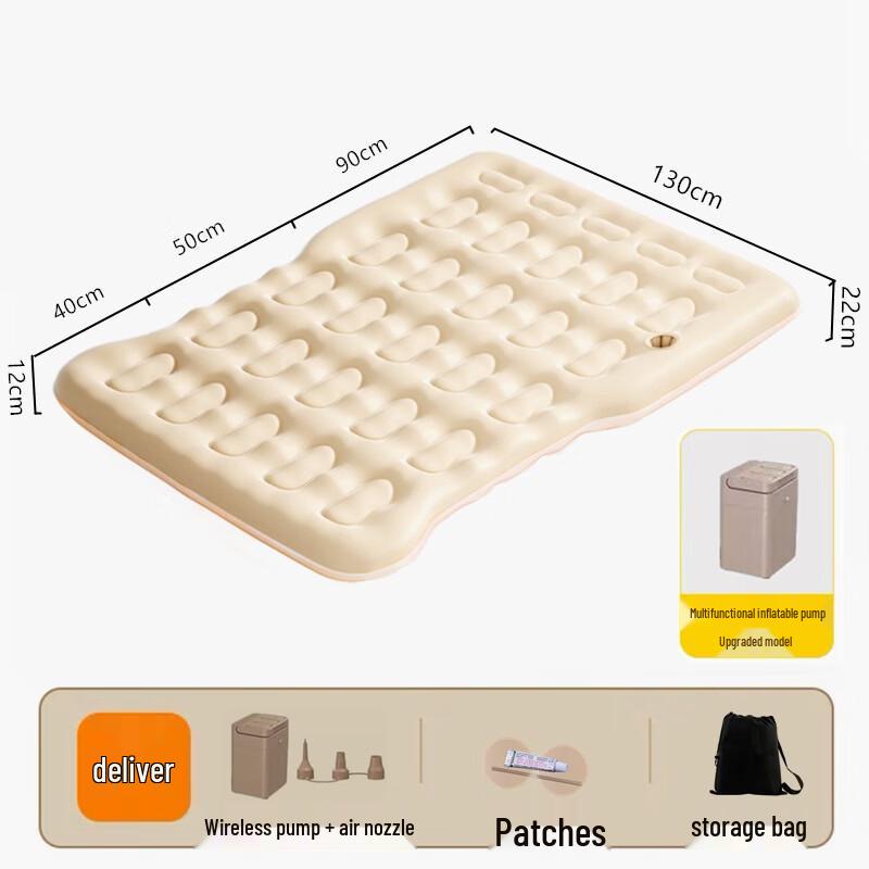 OEINGOEING Car Inflatable Travel Air Mattress