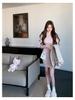 Autumn & Winter Glam Knit High-Neck Slim Fit Bodycon Mini Dress