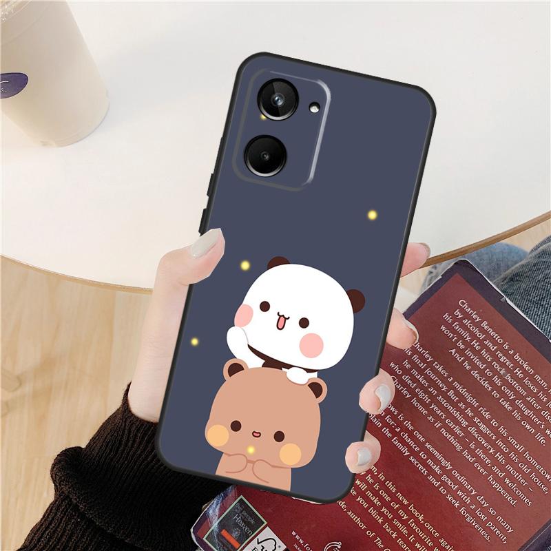 Cute BuBu DuDu Case For Realme 10 Pro Plus 8 9 GT Neo 3 5 2 Pro 3T 2T C21 C30 C31 C33 C35 C55 C25Y C21Y