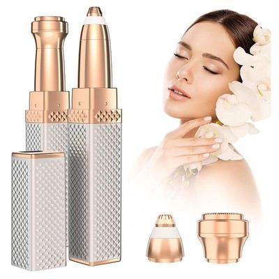 2 In1 Electric Facial Epilator Hair Removal Shaving Machine Face Depilator Eyebrow Trimmer Bikini Painless Shaver Remover for Women
