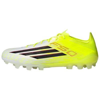 adidas F50 ELITE AG Terreno Sintetico Erba Sintetica Tessuto Scarpe da Calcio Unisex Giallo Fluo JQ1468