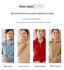 Women's Cashmere Half-Zip High Neck Loose Pullover Sweater