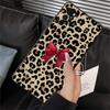 Creative Leopard Print Bow Phone Cover Case for Motorola Moto G50 G32 G52 G60s Edge 20 Pro 30 Lite G53 G30 G22 Edge40 G71 G51