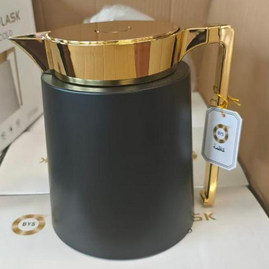 Large Capacity Portable Vacuum Flask with Handle for Hot Water and Coffee