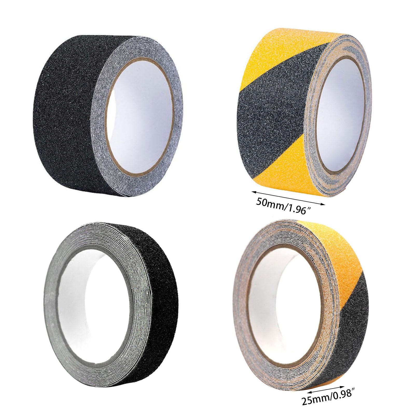 Ruban Antidérapant Luriseminger 2 Rouleaux 5cm X 10m - Adhésif Fort Pour Intérieur/extérieur - Sécurité Escaliers Et Sols Glissants
