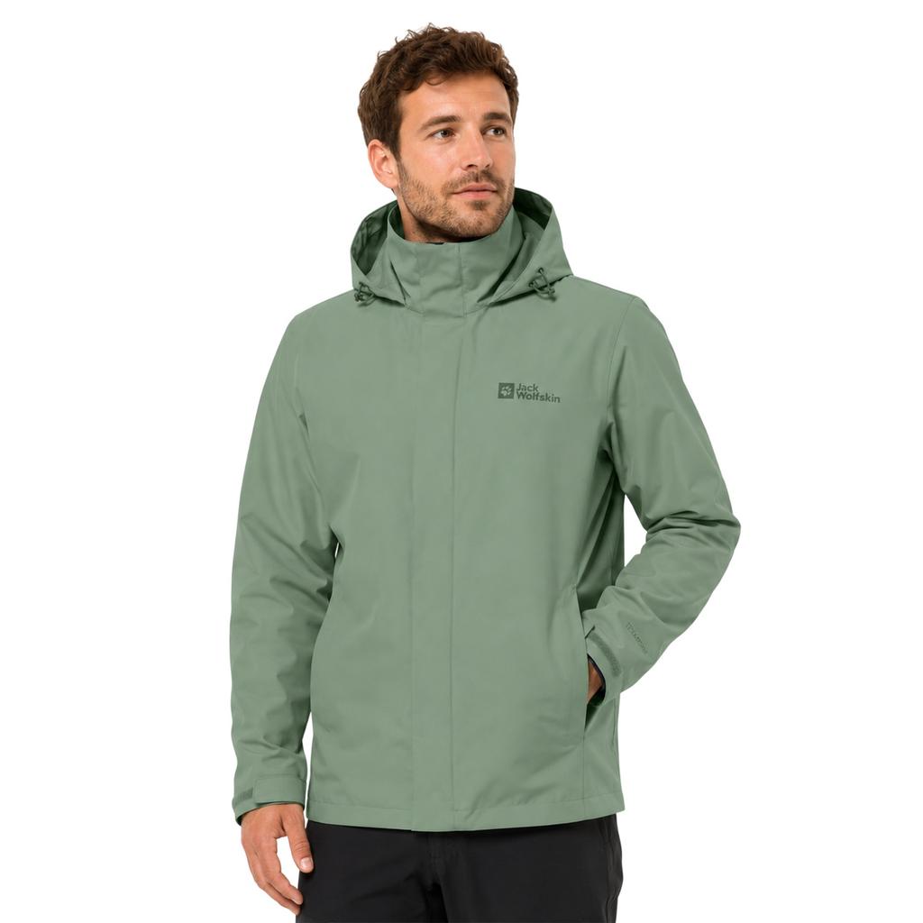 Jack Wolfskin Mens Trailtime Waterproof Jacket