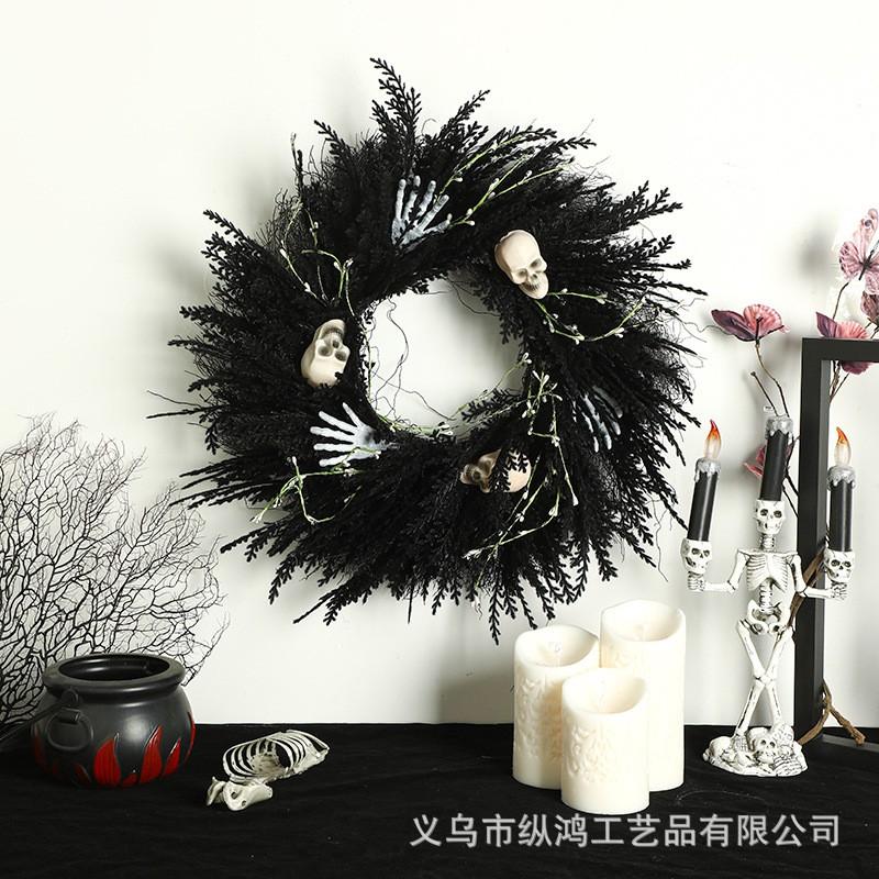Halloween Door Hanging Decor Hand Prop Ghost Theme Party Decoration Home Yard Festival Setup