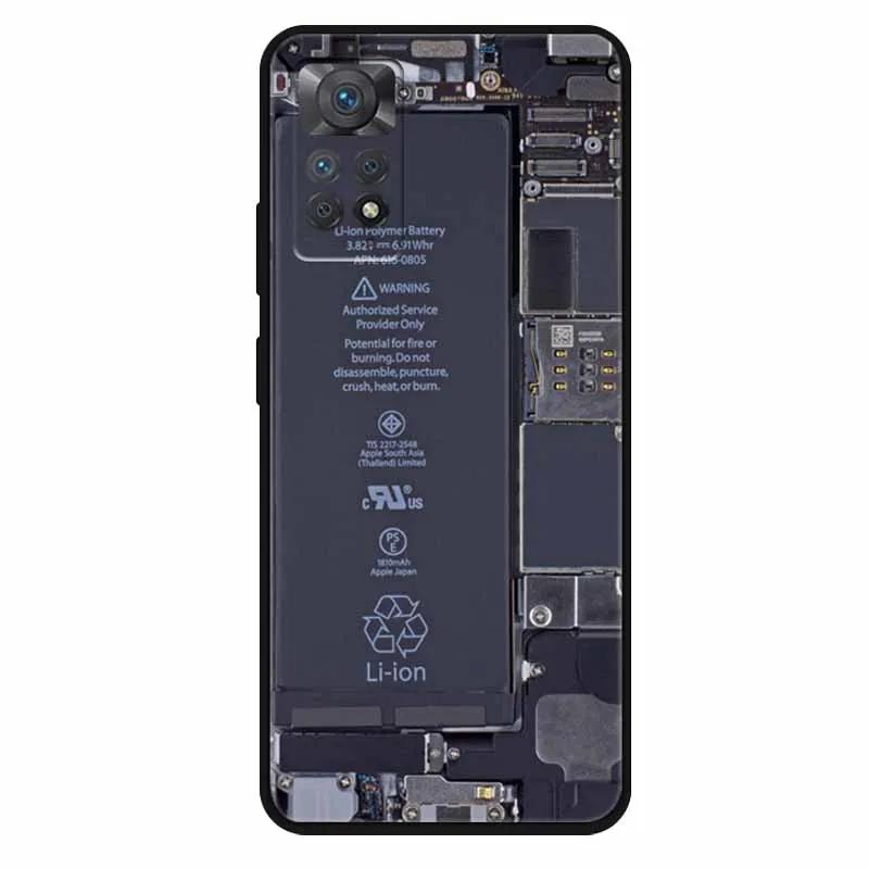 Funda For Xiaomi Redmi Note 11 Pro 5G Case Cool Space Soft Silicone TPU Covers For Xiaomi Redmi Note 11Pro 5G Wolf Protect Shell