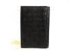 Authentic BOTTEGA VENETA Intrecciato Black Leather Business Card Holder #885  Refurbished