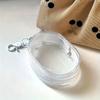 New Portable Mini Transparent Storage Bag with Zipper Multi-functional Headphone and Charger Case Travel Accessories Waterproof PVC Material