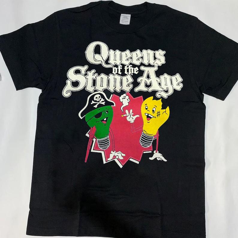 Queens Of The Stone Age Era Vulgaris TShirt Queens Of The Stone Age Band