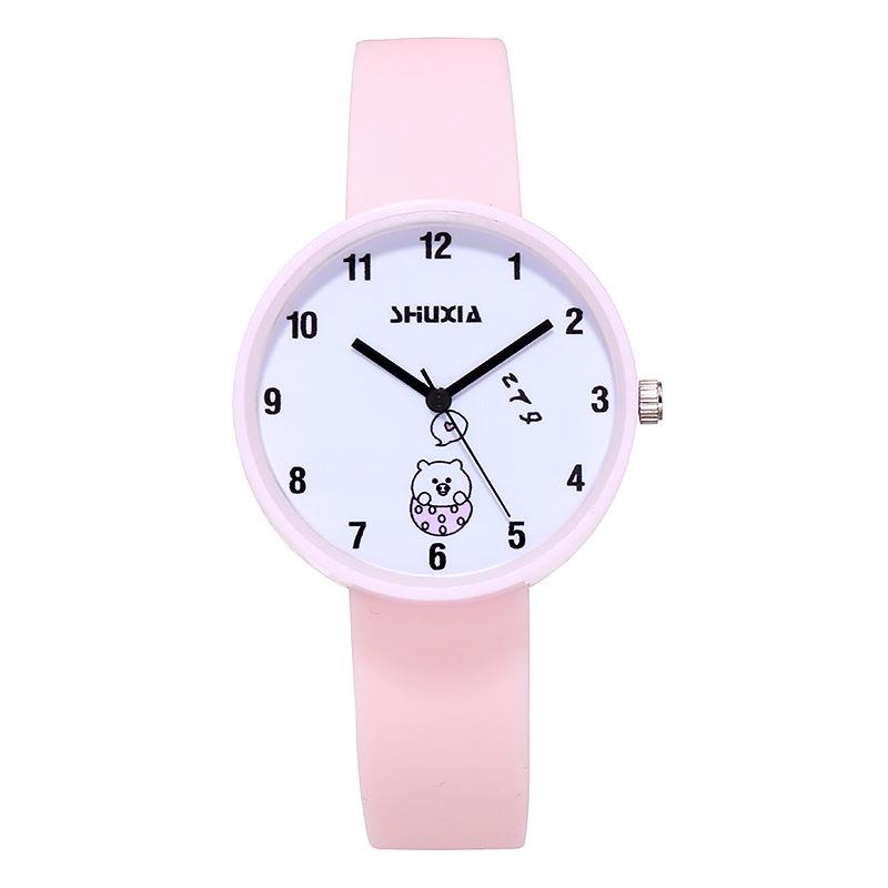 Korean Style 1314 Harajuku Minimalist Couple Watches – Day/Night Design for Students