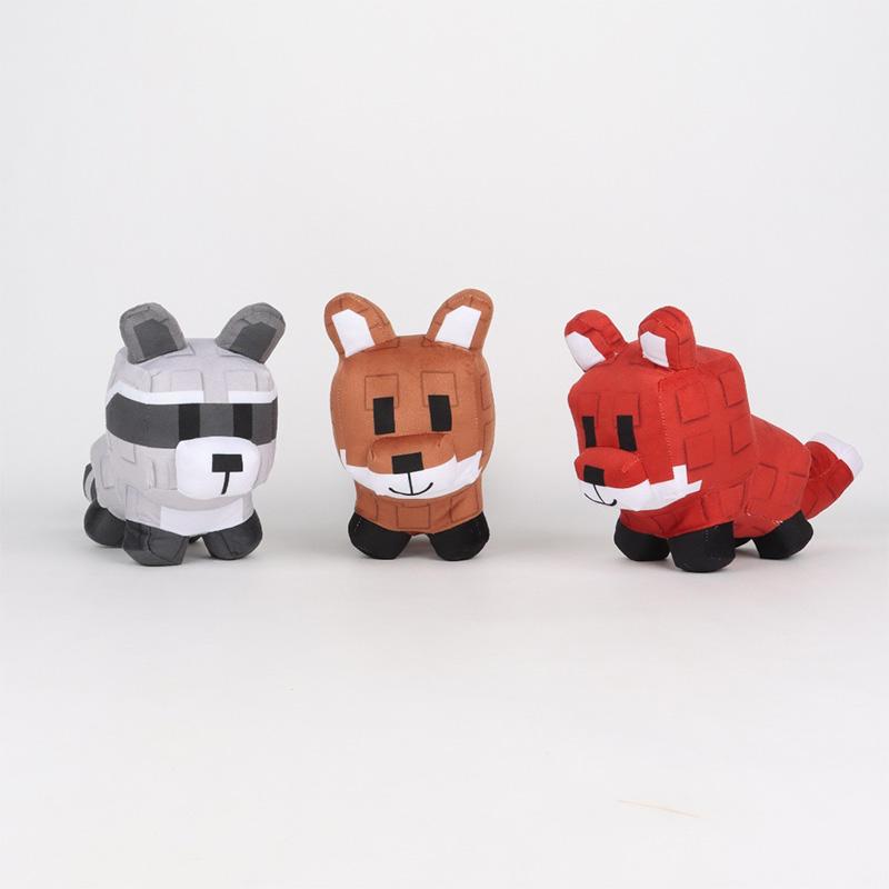 Hot 25cm Grow A Garden Game Plush Toy Grow A Garden Raccoon Plush Grow Garden Plush Pets Foxs Christmas Children's Birthday Gift