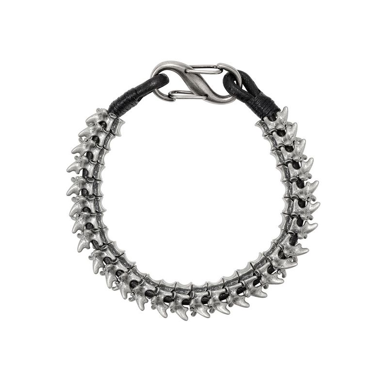 GRGR Titanium Steel Keel Bracelet Men's European Hip Hop Street Cool Retro Distressed Domineering Bracelet Fancy Tide