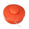 Plastic Weed Eater Head Orange Grass Trimmer Head Durable Brush Cutter Head