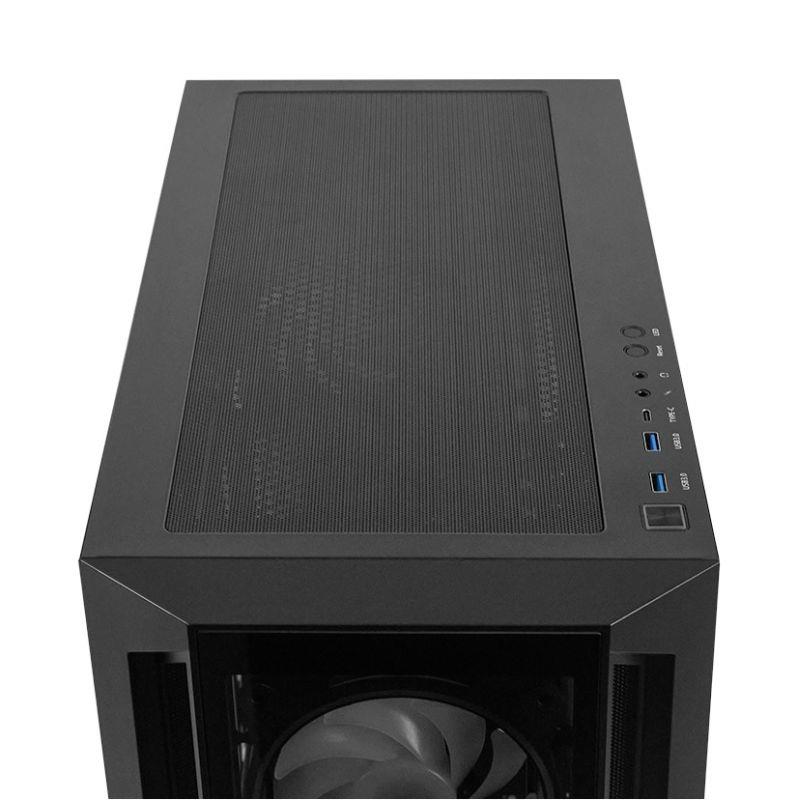 Chieftec APEX GA-01B-TG-OP E-ATX Case with Window Without Power Supply Black