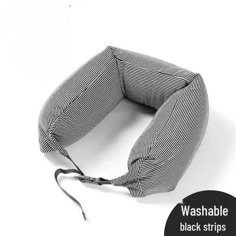 FLYING Bear Japanese Stripe U-shaped Travel Neck Pillow