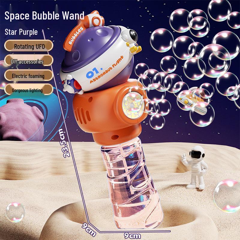 Celebrity Cartoon Electric Bubble Stroller: Automatic Bubble Blower & Educational Walker Toy for Kids