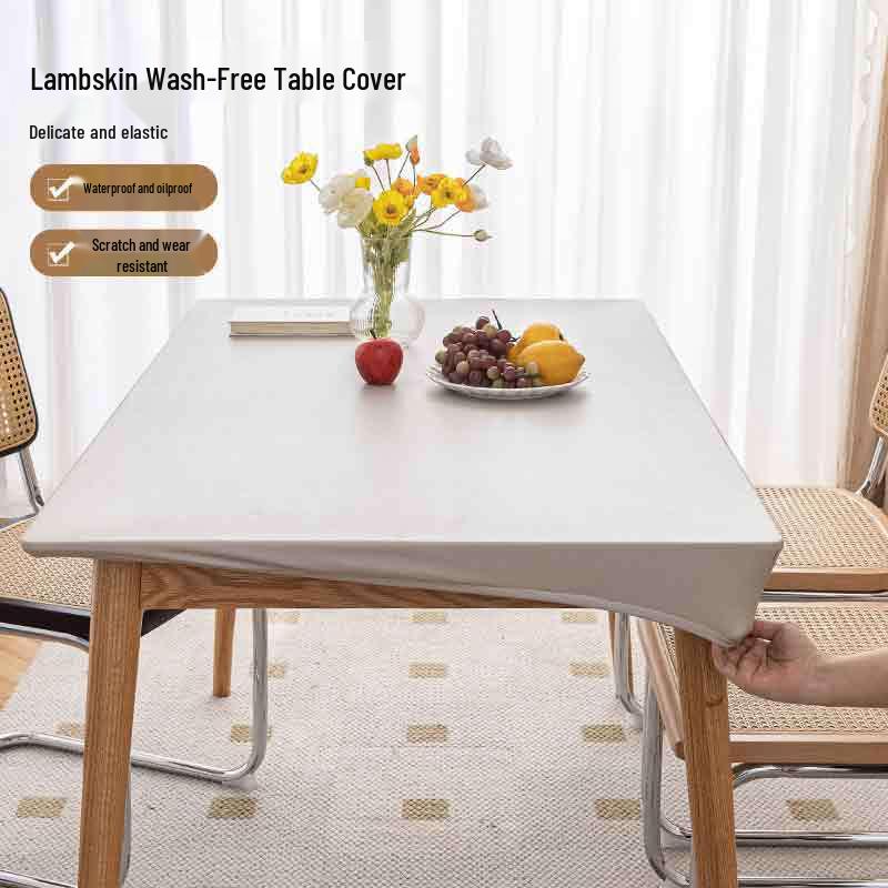 Lambskin Waterproof Oilproof Table Protector for Dining or Coffee Table