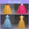 Vestido Elegante de Princesa para Meninas Perfeito para Cosplay e Festas de Halloween