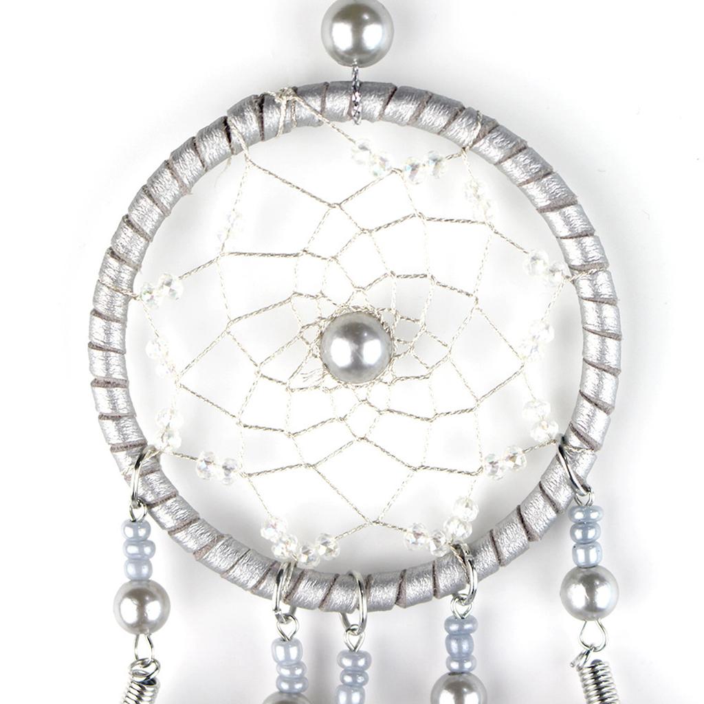 Lapač snů Domácí řemeslný přívěsek Dárek k narozeninám pro přítelkyni Přívěsek s peřím do auta Peří a střapce Přívěsek na domácí dekoraci