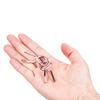 8Pcs/Set Metal Puzzle Ring Brain Teaser 3D Wire Puzzle Game Kids Adults Mind