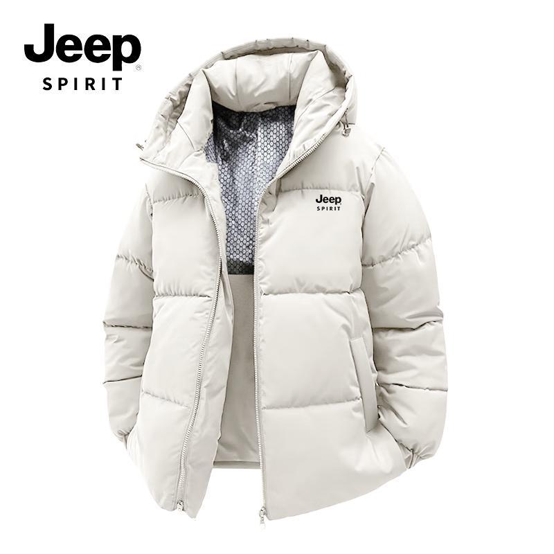 JEEP SPIRIT Men's Hooded Warm Winter Padded Jacket