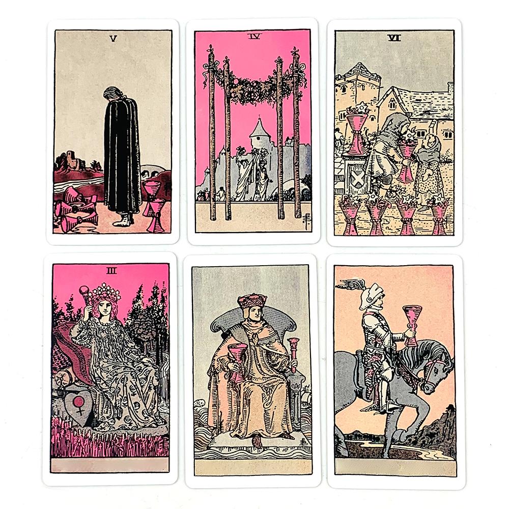 Tarot Cards Game Family Gathering Card Game Divination Deck English Versions Edition Oracle Board Playing Table Game