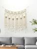 Macrame Wall Hanging Tapestry Home Decor Bohemian Tapestry Wall Art Decor Wedding Background Curtain Decorative Door Curtain