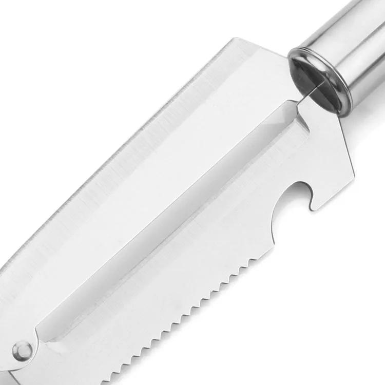 Stainless steel fish scale kitchen Knives knife set sharpener chef knife Paring Cooking Tool Sharp Handle Vegetable Fruit Cutter