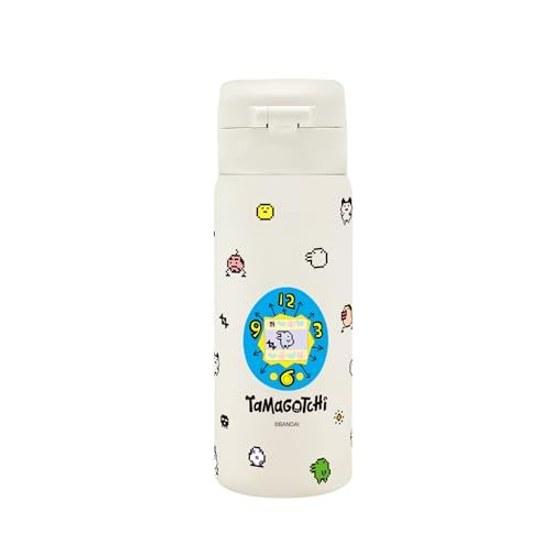 Tamagotchi Vacuüm Geïsoleerd Roestvrij Staal One-Push Fles 350ml Stippen Eén-Aanraak Vergrendeling Eenvoudig Gebruik Eén Hand Water 203-001