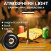 Newest EDC Multifunctional Camping Light with Multiple Light Sources Outdoor RGB Atmosphere Light Portable Hat Clip Hook Magnet