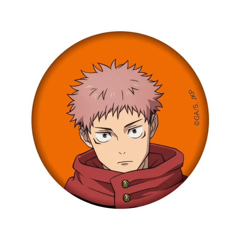 Anime Jujutsu Kaisen Gojo Satoru Tinplate Brooch Pins, Figure Icon Badge, Handmade Brooches, Breastpin for Backpack Clothes