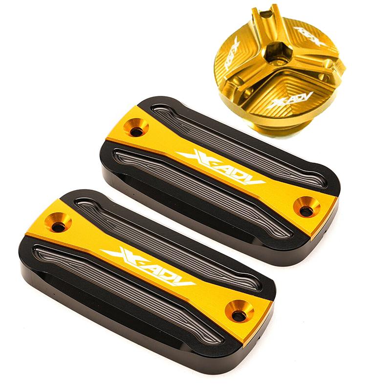 For HONDA XADV X-ADV 750 2017 2018    2022 2023 Motorcycle Brake Fluid Reservoir Master Cylinder Cap XADV750