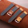 Vintage Suede Cowhide Watch Strap Leather WatchBand 18mm 19mm 20mm 22mm Quick Release Bracelet for Men Women Universal Wristband