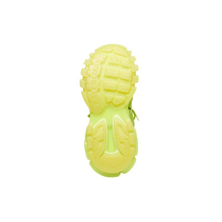Balenciaga Track Clear Sole Neon Yellow 647742W3BM47500