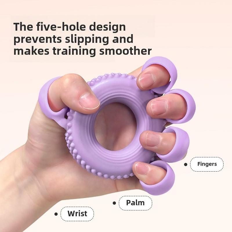 Silicone Finger Stretcher Hand Resistance Bands Hand Extensor Exerciser Finger Hand Grip Strength Trainer For Arthritis Exercise