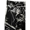 Zara Spódnica midi z wysokim stanem, luźna, z nadrukiem wzoru, spódnice damskie, czarna 02858007800