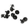 20PCS Metal Material Drum Kit Claw Hook Black Snare Drum Screw  Drum Set Maintenance