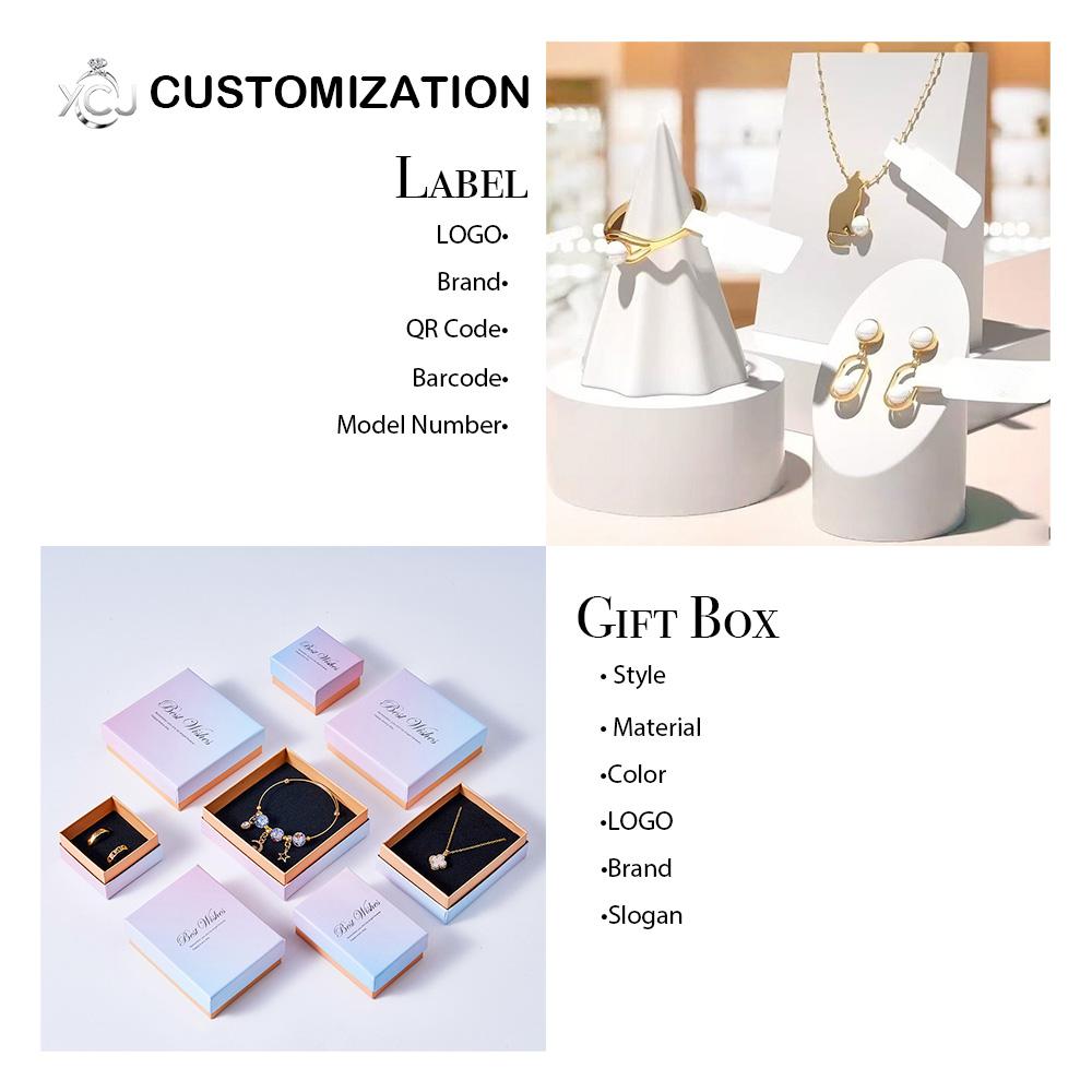 Fashion Charm PVD Plating Ladies Stainless Steel Four Leaf Clover Necklace Hot Sale Reversible Design Zircon Link for Gift Party