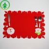 Luxurious Christmas Santa Place Mat Table Runner Mat Crafted For Holiday Cheer